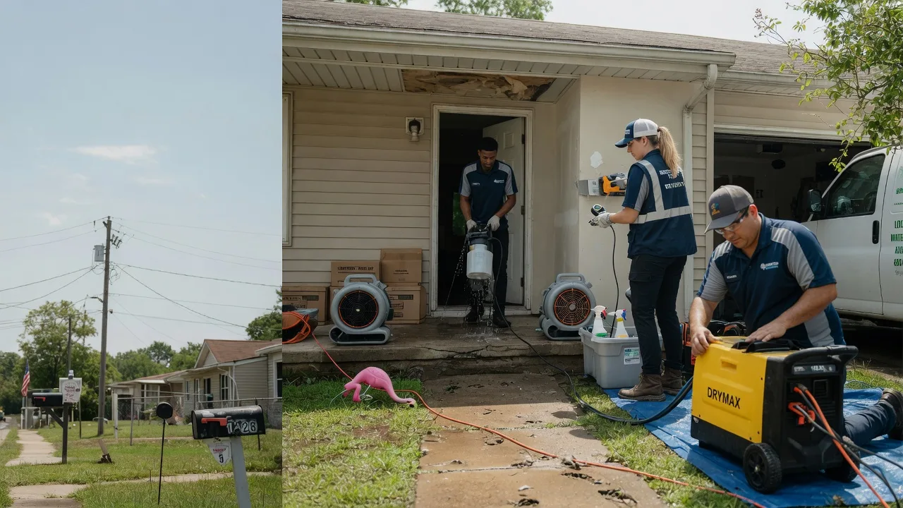 Storm Damage Water Removal in Glendive, MT near me